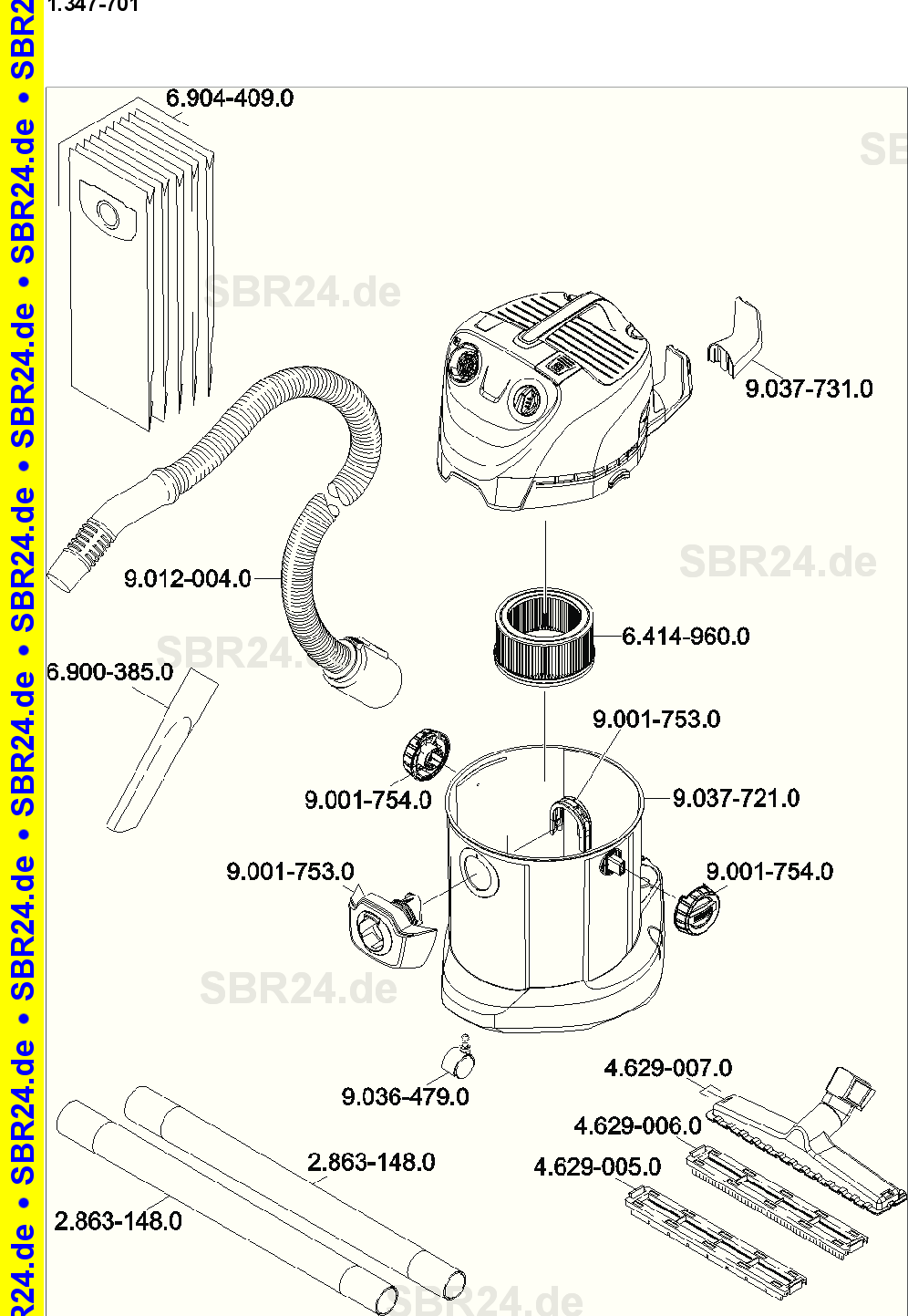 KÄRCHER Ersatzteile Kärcher WD 4.200 1.347-701.0